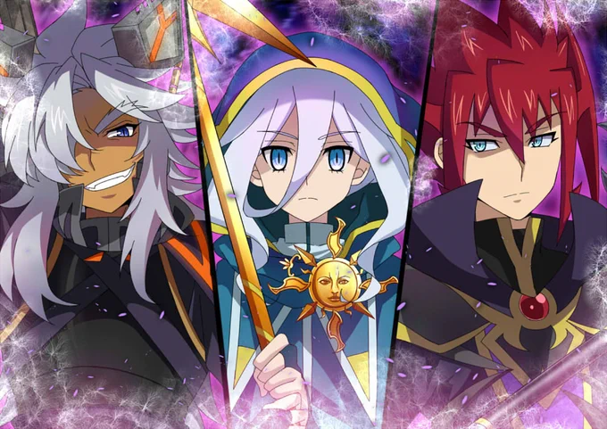 バディファイトはファンアートも沢山描いたなあ…良いキャラクターが沢山で楽しかった 