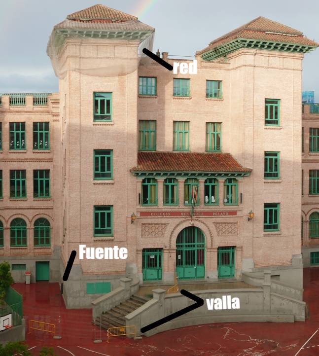 <a href="/JMDArganzuela/">Distrito de Arganzuela</a> <a href="/MadridIgualdad/">Igualdad ▫ Ayuntamiento de Madrid</a> @MadridFamilias <a href="/MADRID/">Ayuntamiento Madrid</a> <a href="/madridsalud/">Madrid Salud. Ayuntamiento de Madrid</a> Menuda SORPRESA, en nuestro colegio están proyectadas para este verano 3 obras: Mantenimiento, Torreones y #PatiosInclusivos. 1 torreón lleva + de 1 año con red por desprendimientos y cortado acceso a 1/4 patio y a la única fuente ¿otro año así?¿Campamentos aquí? <a href="/FAPA_Giner_Rios/">FAPA Giner Ríos</a>