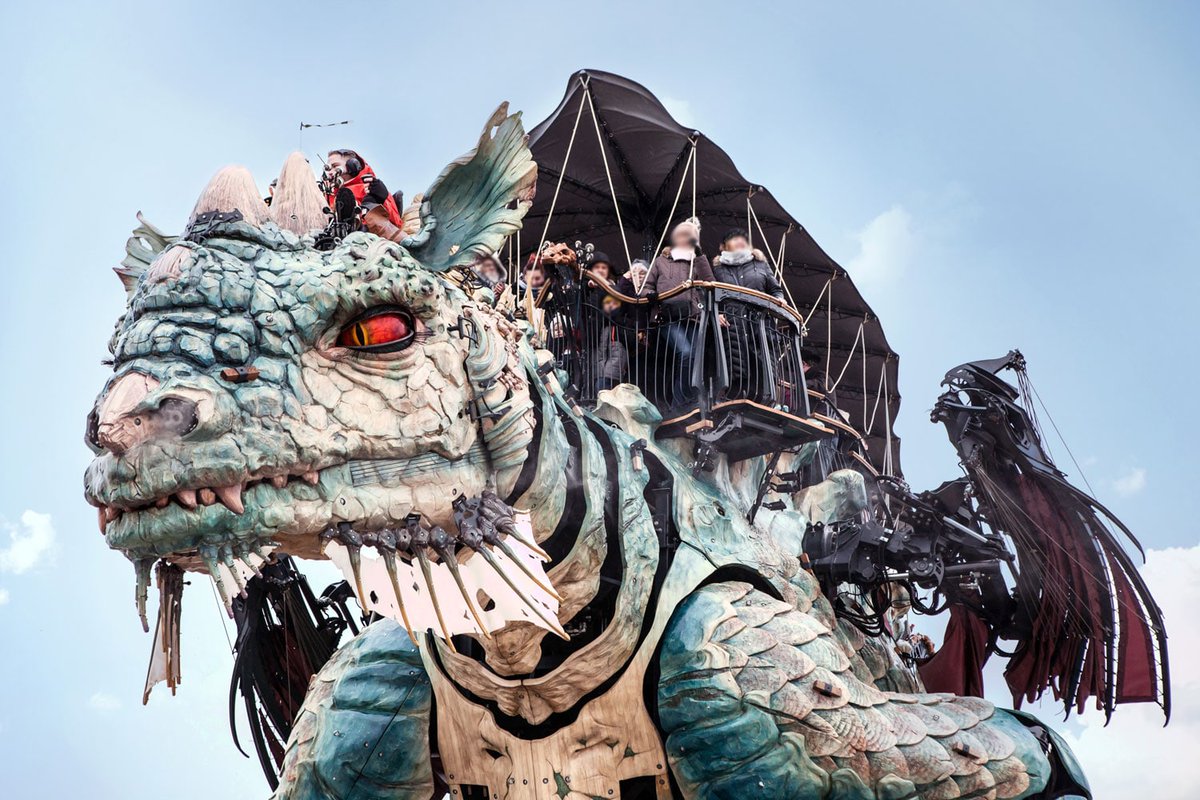 TRIBOFILM's tweet photo. La #GMAO MAINTI4 est aussi utilisé pour la #maintenance dans le monde du spectacle, comme pour le Dragon de Calais ! https://t.co/sWqiIndezl https://t.co/A5vHWCJIEU