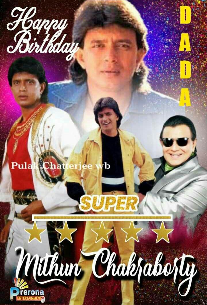Happy Birthday Mithun Chakraborty 