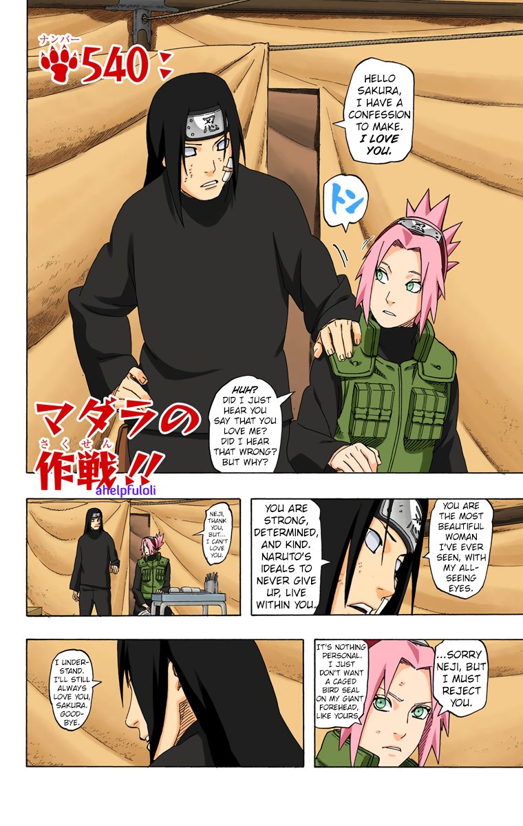 A Kawaii Anime Girl Fan Edit By Me Neji Hyuuga Confesses His Love To Sakuraharuno Sakura Rejects Neji For Sasuke He Gets Yandere Sasusaku Nejisaku Naruto Shippuden Manga Narutoshippuden Mangacoloring Naruhina