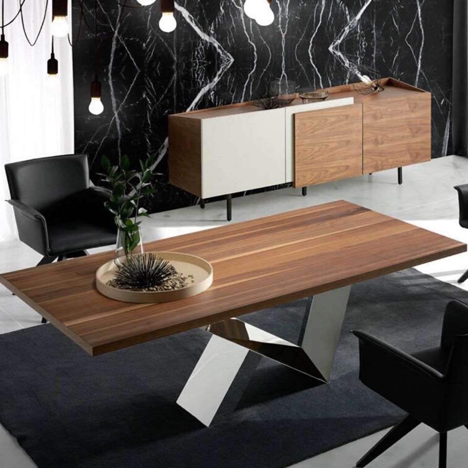 AngelCerdaSL's tweet photo. Estilo y Diseño geométrico...nuestra mesa de comedor con tapa de nogal y base de acero inoxidable, tiene una base única con formas geométricas. Simplemente espectacular!
#mesasmodernas #mueblemoderno #fabricamuebles #mueblesvalencia #mesascomedor #mesasnogal #mesasmadera https://t.co/TjCb6roRcP