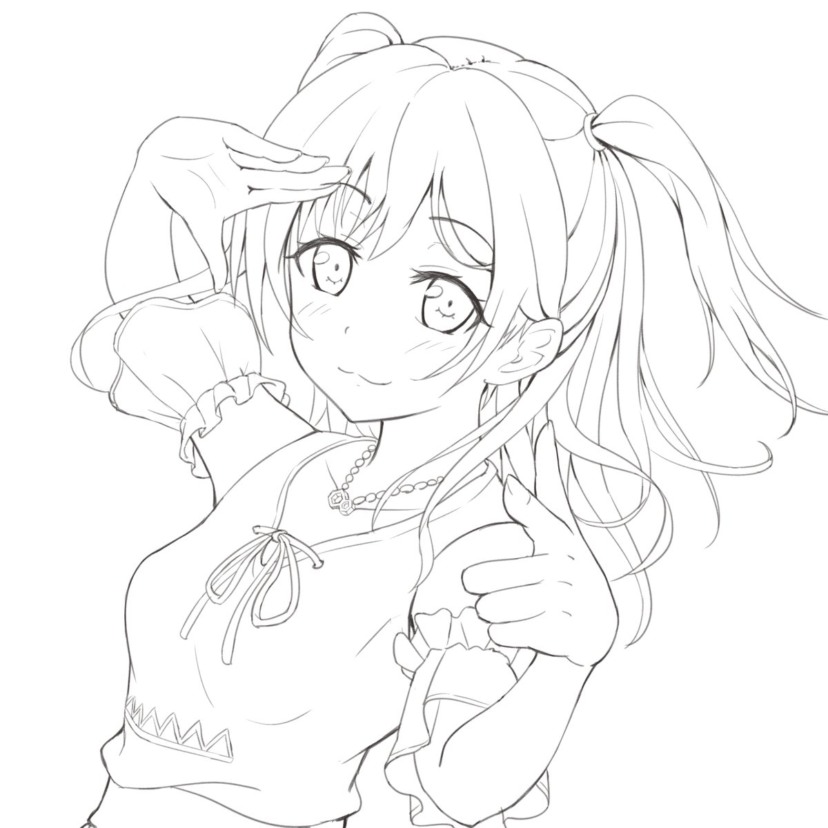 次のイラストの線画完成 Bangdream 弦巻こころ リック お仕事募集中の漫画 次のイラストの線画完成 Bangdream 弦巻こころ リック お仕事募集中の漫画
