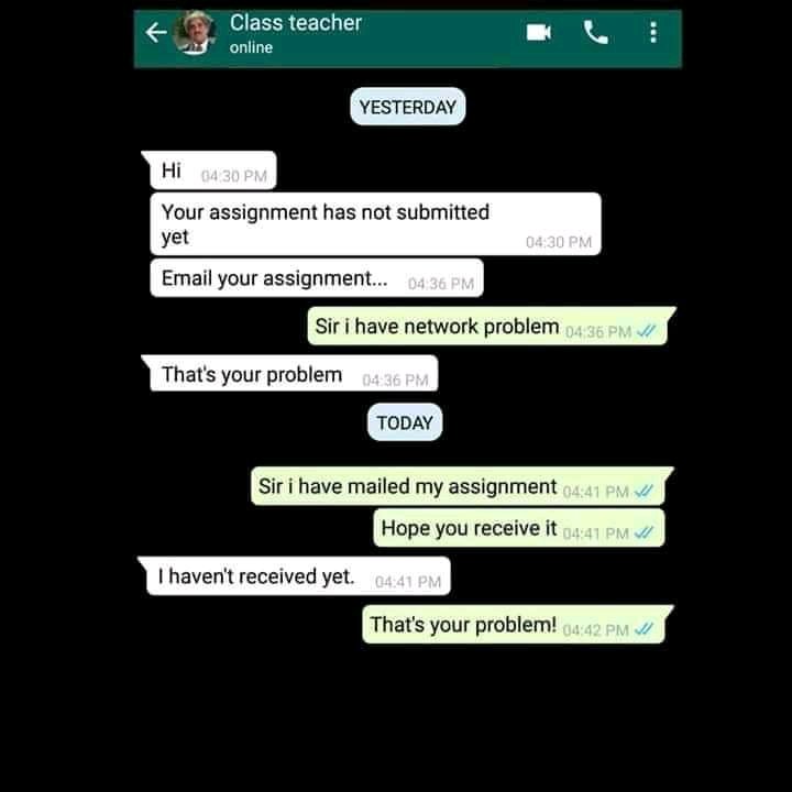 BalouchReal's tweet image. This guy wishes to remain in school for life.. just look at
#OnlineClasses 
#onlineclassesfailed