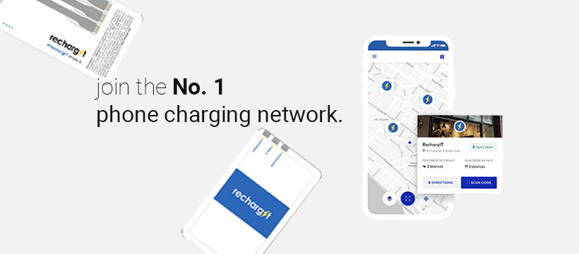 Gridmates's tweet photo. We are so happy to announce the launch of our new #Mobile (iOS + Android) #application called @RechargIT. #RechargIT is the No. 1 #powerbank renting network that makes phone charging accessible anywhere so you never lose a moment with your loved ones.
https://t.co/ehXrqO0bDU https://t.co/07oEOPTZYG