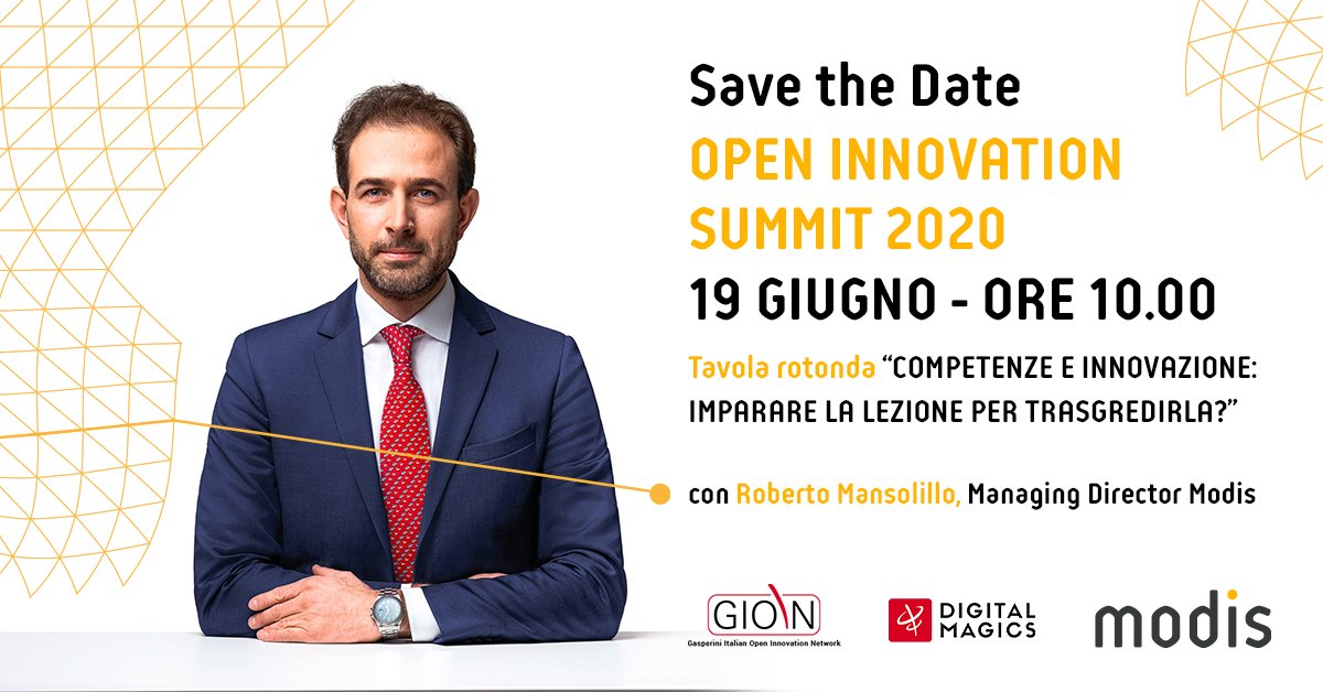 AkkodisItalia's tweet photo. #TheNewNormal è il tema dell'#OpenInnovationSummit2020: una giornata dedicata all'innovazione digitale in cui 
@rob_mansolillo, Managing Director di #Modis, parlerà di come reinterpretare il presente e porre solide basi verso il futuro. Iscriviti qui: https://t.co/vP6efjKAF3 https://t.co/GlqgYXFADW