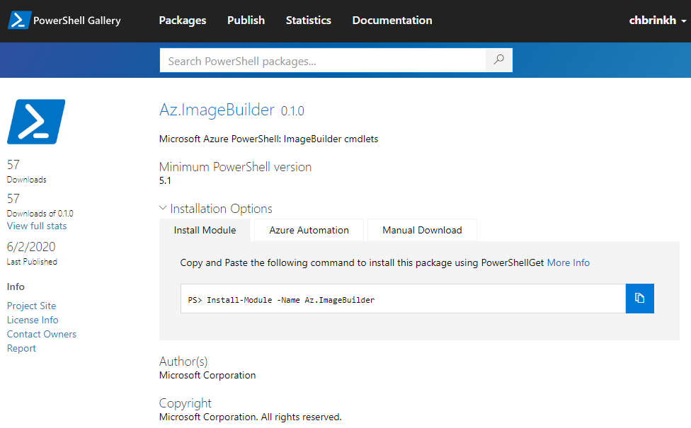 Brinkhoff_C's tweet photo. Nice improvement. We are moving towards the possibility to use PowerShell within Azure Image Builder (#AIB) - next to .JSON. More improvements and documentation is coming available soon! GA release is still planned for Q3 this CY. Module can be found here: https://t.co/q5lbnmzNKY https://t.co/cfaHApK1gm