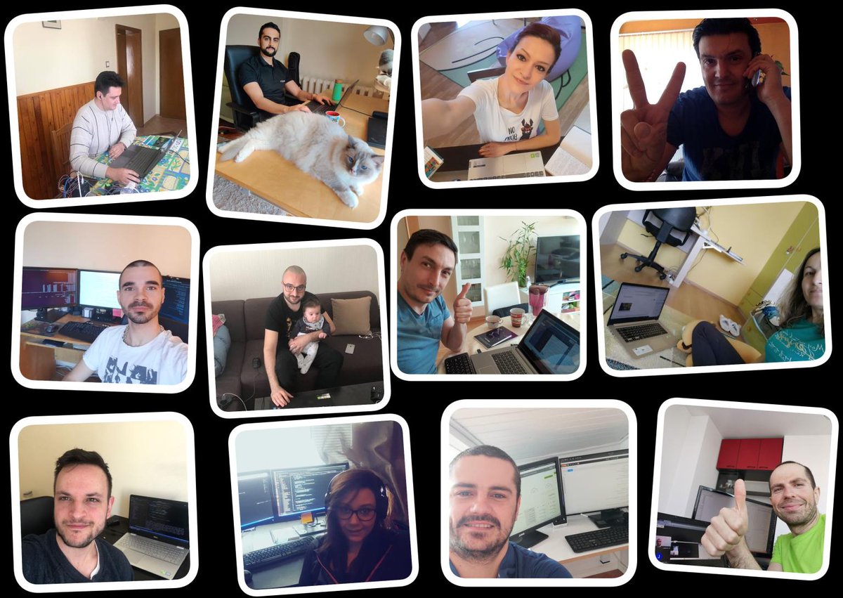 Social distancing has so far proved to be the only efficient "medicine" for the coronavirus outbreak around the world. We are responsible and stay home. But digital contacts are completely safe and even more than necessary for our jobs.💻🖥