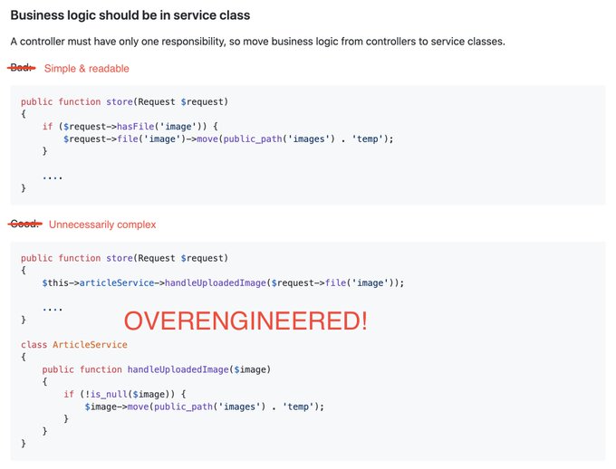 Laravel Code Tips