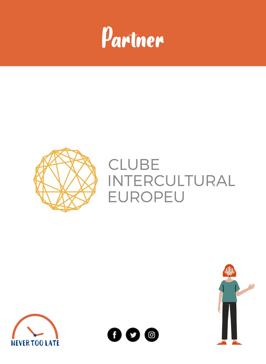 #CLUBE (#Portugal ) non-profit organization operating in Portugal in the fields of youth, education, training and employment 🎯
#nevertoolate #nevertoolateeuproject #erasmusplus #adulteducation #learning #onlineeducation