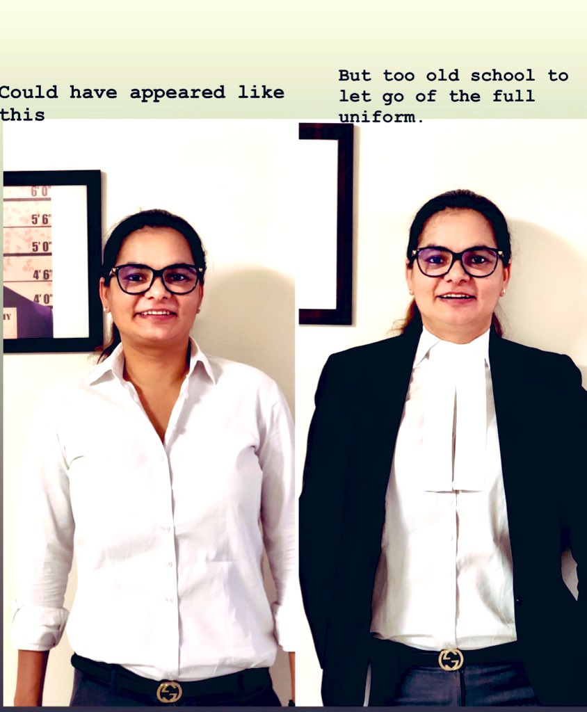 SwatySMalik's tweet image. Sometimes I find myself too old school? #VirtualCourts #Lawyer