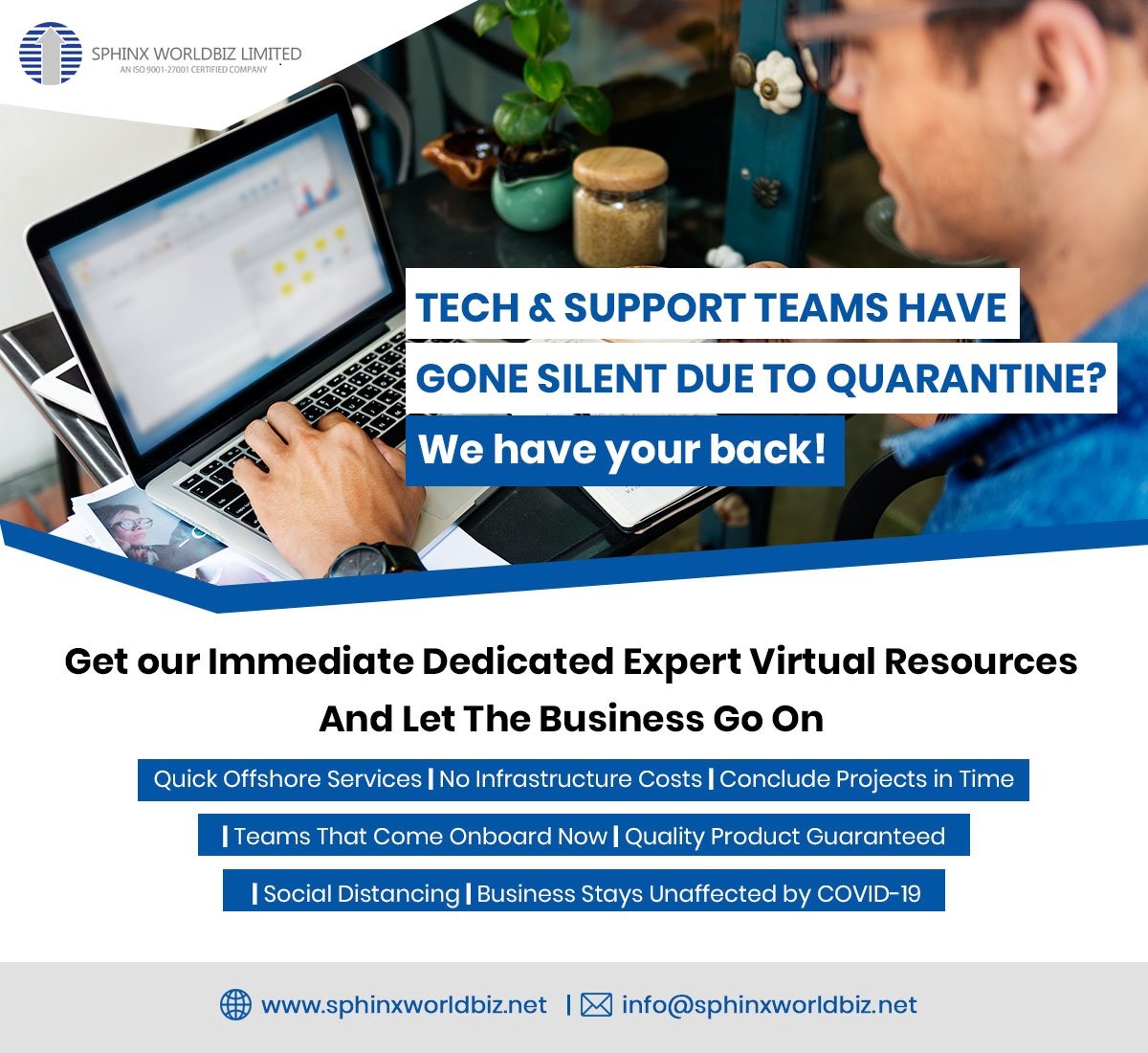 sphinxworld_biz's tweet photo. Get our immediate dedicated virtual resources and let the business go on.. Sphinx Worldbiz Limited
#virtualresource #sphinxworldbiz #business #smallbusiness #marketing #socialmedia #StayHomeStaySafe https://t.co/gwI47eOIeH