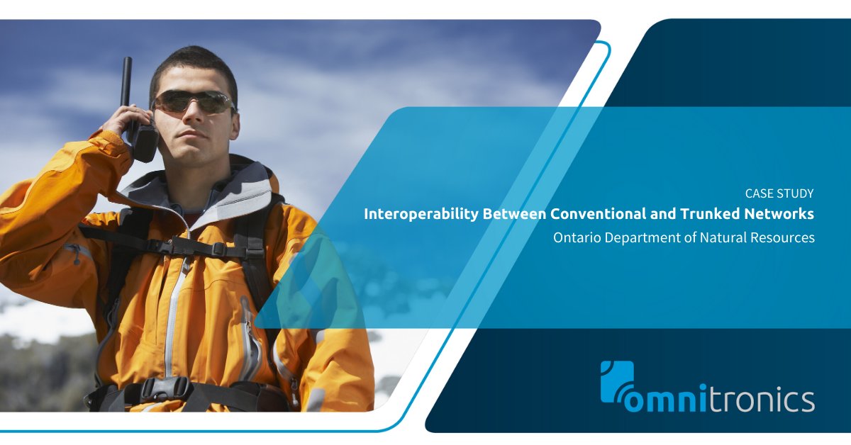 Omnitronics's tweet photo. Ontario Ministry of Natural Resources connects Conventional and Trunked Networks using Audio Bridges - https://t.co/QZs8P4jDen

#interoperability #twowayradio #radiogateways #connectnetworks #omniconnect https://t.co/kaS81lWHRc