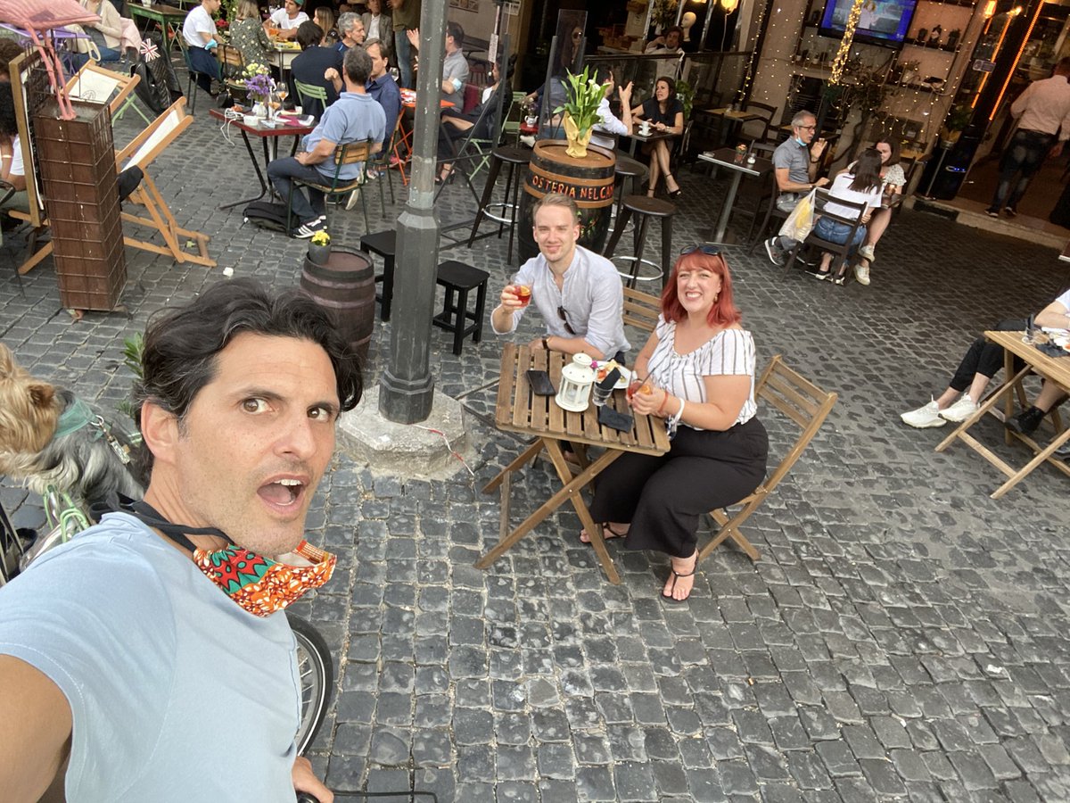 DariusAryaDigs's tweet photo. I spy @WarrenPGeorge in Rome! Welcome back 👋👋
@SaveRome 
@rebeccacaldwe1l 
@MumblerJamie https://t.co/aGGbjmz7S8