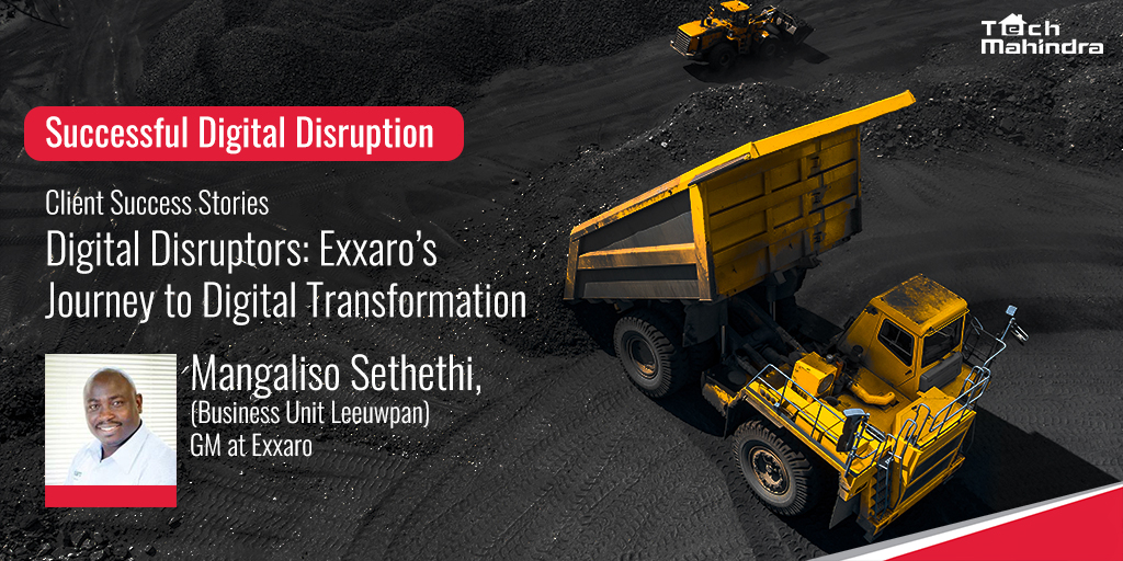 tech_mahindra's tweet photo. Watch @mangalisoset, GM at @ExxaroResources sharing his experience on how @tech_mahindra and @Huawei are helping @ExxaroResources in their digital disruption journey through the e-LTE solution rolled out in record time of 5 Months - https://t.co/x6e97uKa0u

#eLTE #IoT #UtilityNxT https://t.co/AseHHvHHTP