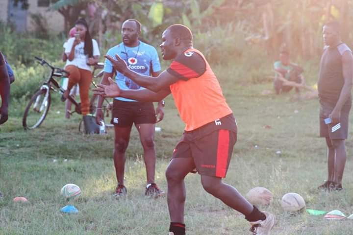 Mongersrugby's tweet photo. Just as the saying goes "work hard ,win easy" 
its always fun Tuesdays and we train with both faces😠😁 cause its sweet pain at the house of pain
@plasconuganda 
#teamwork
#stayhomestaysafe 
#mbocha https://t.co/9HfabWiz9D