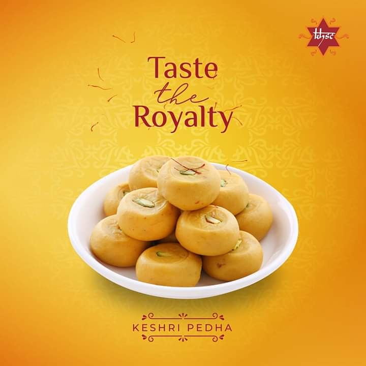 kakahalwaiindia's tweet photo. Kaka Halwai Sweet Center’s Keshri Pedha is infused with rich flavors to give you the taste of royalty with every bite.
.
.
#keshripedha #pedha #sweet #tasty #richflavour #royalty #everybite #kakahalwai #center #sweetness #pune #love #spreadingsweetness https://t.co/vwv30boPBV