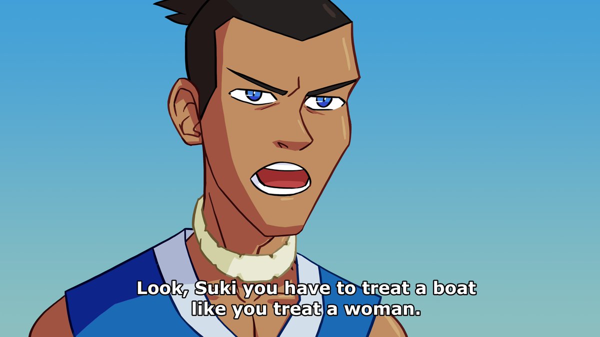 LandonRage's tweet image. We're rewatching Avatar and I had to draw this.