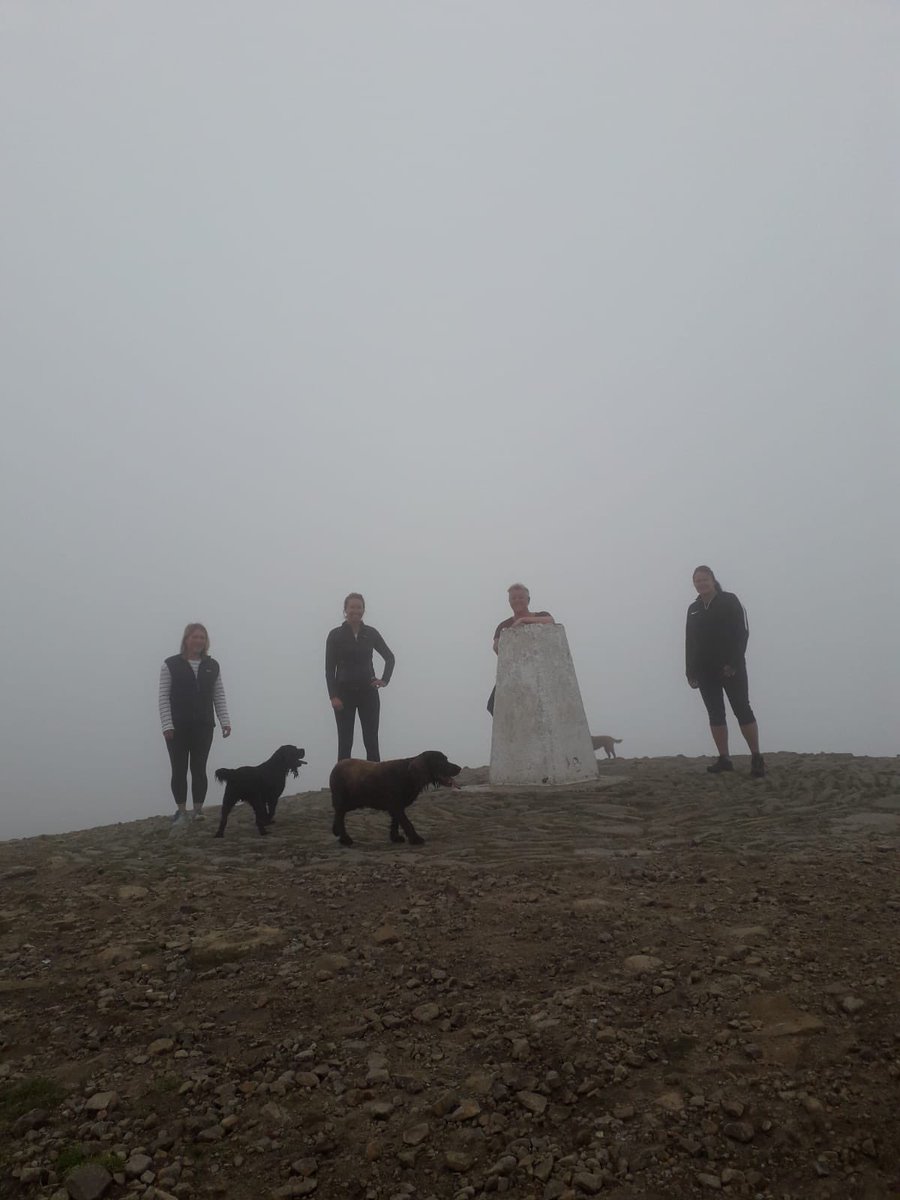 TStationHQ's tweet photo. Pendle Hill this morning.
When the fog of life descends, find your focus and you will find a way through.🙋🏼‍♀️ #Motivation #apprenticeships #Travel https://t.co/dn6jR1R7FD