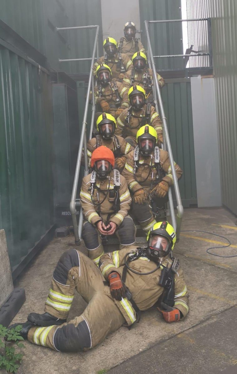 Well done to Pete passing week 1 -breathing apparatus course! Good luck on week 2 <a href="/SFRSTraining/">SFRS Training Centre</a> Supporting volunteers and communities comes in all shapes and sizes!