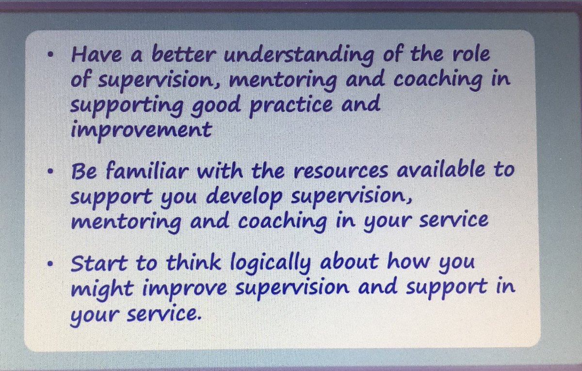 FionaAMurray's tweet photo. Really enjoying today’s webinar on support and supervision @CareInspect #ELCImprove #Lead4all @CIVickyLamb @Craigmo2508 https://t.co/jBbzX1ZiFE