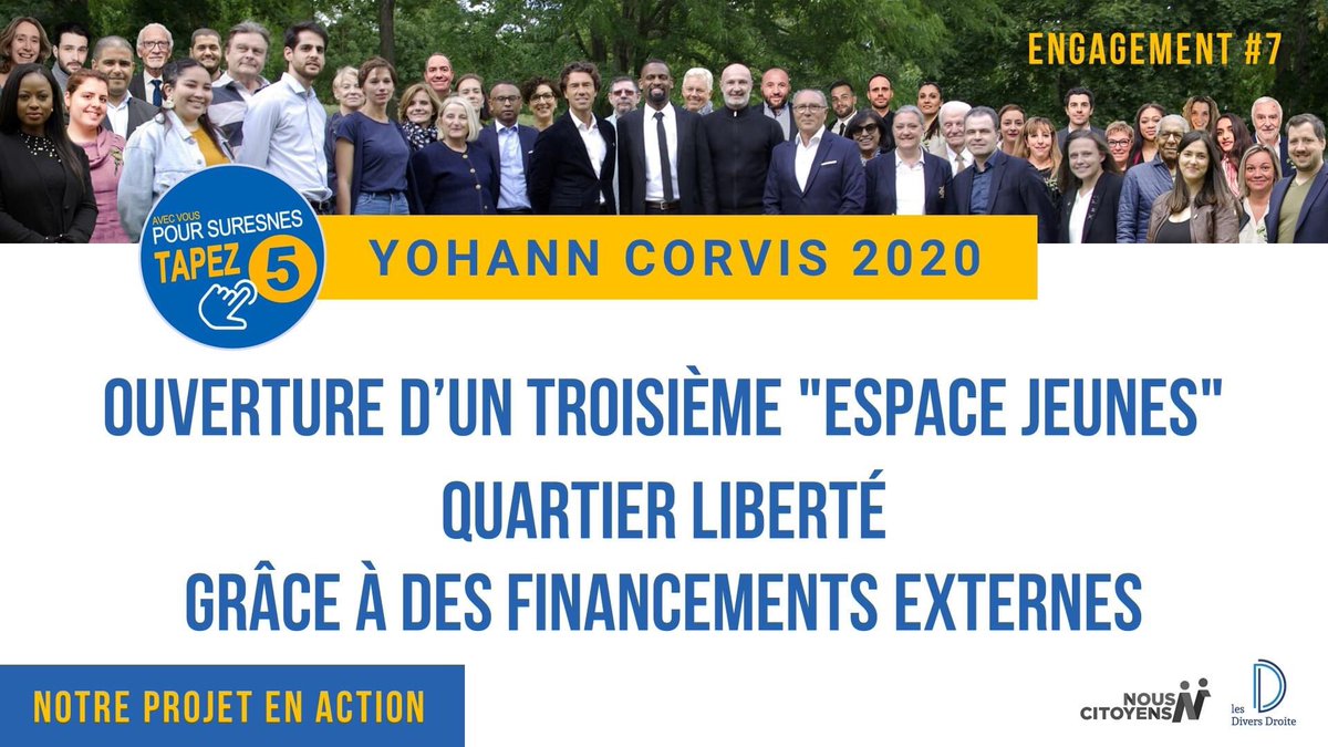 Notre projet en action : Engagement #7 avec vous pour Suresnes.
#Elections2020 #electionsmunicipales #suresnes #hautsdeseine #yohanncorvis #avecvouspoursuresnes
