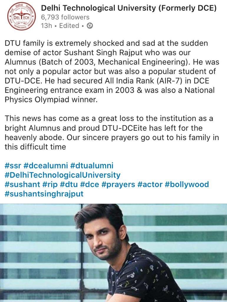 Daulat se v jada jaruri hota h jindgi me sukoon.. 
#nepotisminbollywood #SushanthSinghRajput R.I.P