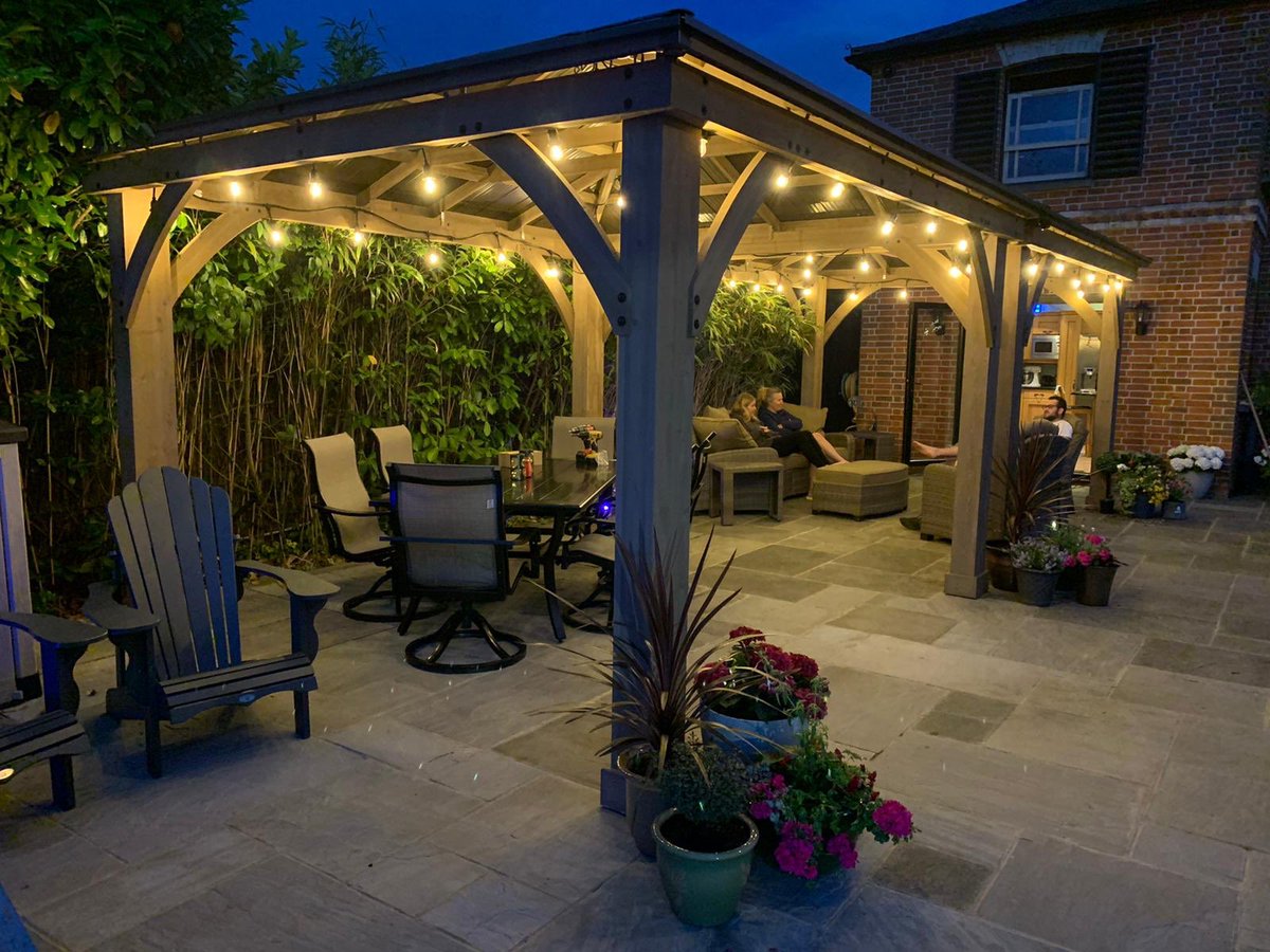 LightsaveLtd's tweet image. Pictures sent in by a happy customer of our #festoon #ledlight kit to transform your #garden this #summer 

#gardenlighting #gardenlights #led #festoonlighting 

lightsave.co.uk/index.php/fest…