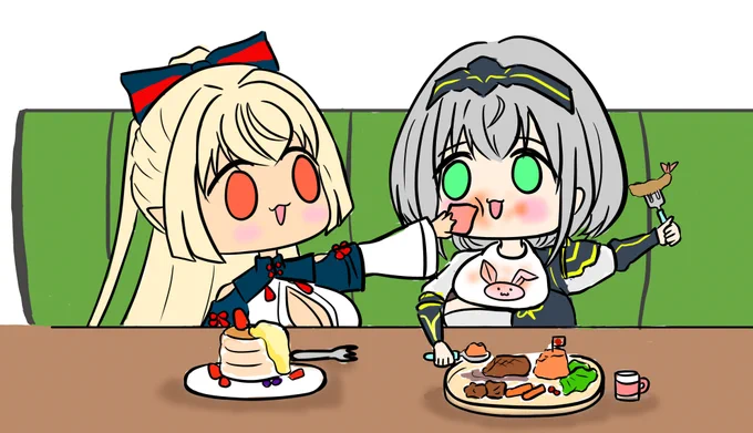 #しらぬえ
#ノエラート 

ランチタイム 