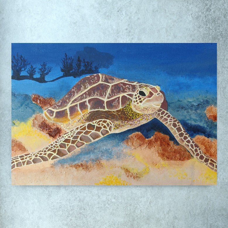 sahijwanikanika's tweet photo. Painted this #seaturtle last week to raise awareness about #sdg14 Life under water for an urban art & sustainability contest to promote #UN #SDGs . We depend more on our oceans than we know!
#TowardTomorrow #Toward2030 #Artforchange https://t.co/Z6kMYCfKfj