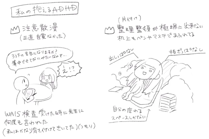 私が思う生きにくいadhdまとめてみたから!!!!見て!!!!!!!!#ADHD 