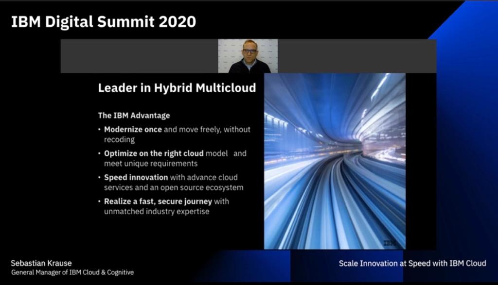 Welcome on-board the #IBMDigitalSummit. Tune in to <a href="/SebKrause/">Sebastian Krause</a>, General manager IBM Cloud and cognitive, session and learn about the IBM Cloud story and how to make your journey to the future a smooth one. Check-in now: ibm.co/3flImBR