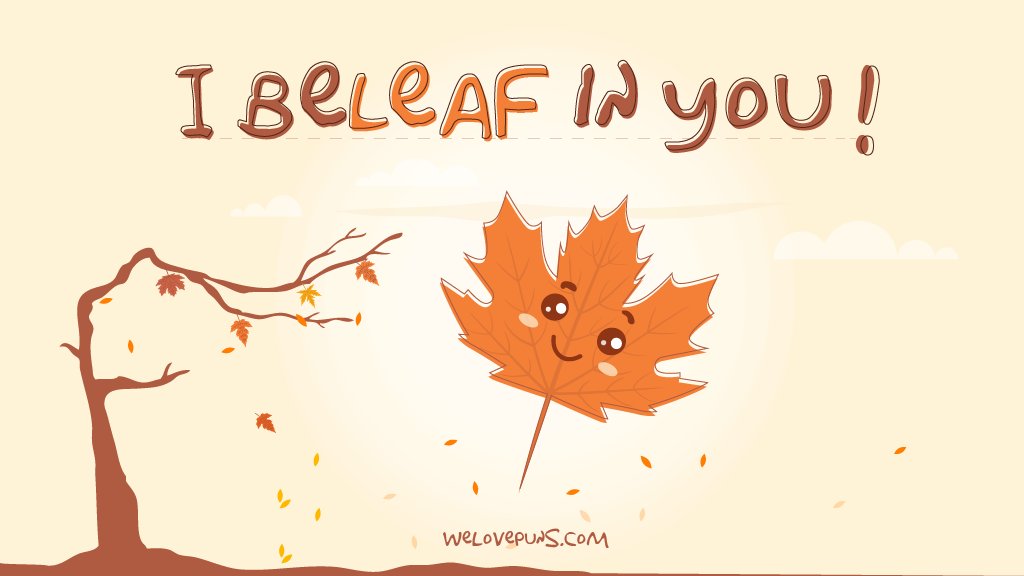 When fall is in full swing, you can share so much love with your family and friends as you enjoy these 38 #fall #puns and perfect weather to go with it.

welovepuns.com/best-fall-puns/