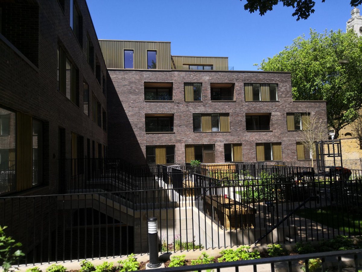 peterhyland's tweet photo. Delighted to see my work on #hackneygardens completed and in use. Pleasure to work with @thornsettlondon #architecture satisfaction @DLADesignGroup https://t.co/aKx7g0DbS9