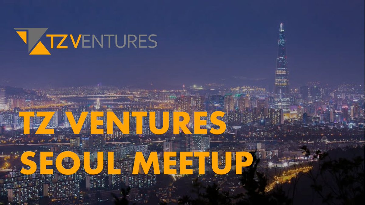 TezosCombinator's tweet image. **Reminder**
TZ Ventures Seoul Meetup is TOMORROW!!
Join us in our Zoom conference at 9AM KST June 23!

Registration link: us02web.zoom.us/webinar/regist…