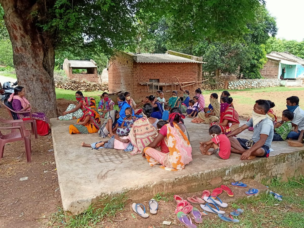 WOTRIndia's tweet photo. @WOTRIndia organised a meeting with women to discuss child growth monitoring programme in #Rayagada, #Odisha. @CMOOdisha @mygovindia @KasturiSamal @ansh1919 @sgarg2123 @bread4theworld @RaygadaO @WCDOdisha #BuildBackBetter #FoodFeedFibre @UN_Women @unwomenindia @MinistryWCD https://t.co/CXCH6stS0H