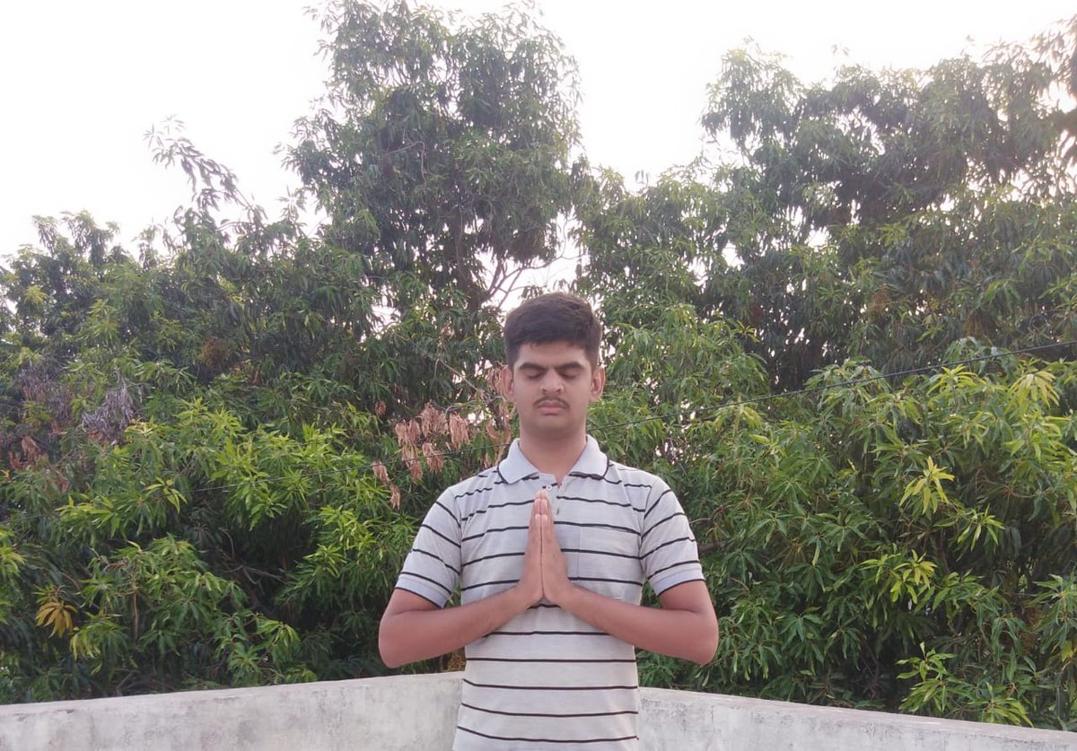 DevamJPatel's tweet image. Yoga is very necessary and very useful.  Such as for health, for peace, for immunity or for energy  #DoYogaBeatCorona #YogaDay #21june @vijayrupanibjp @narendramodi @jitu_vaghani @DrRutvij @hindustanse @office_das @NazlinShaikh @inandlalpatel @Sunitagupta @The_NehaJoshi