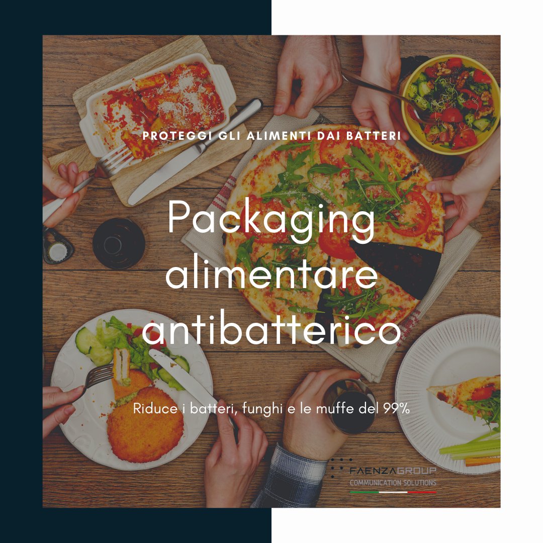 La tavola e il cibo sono da sempre dei riti quotidiani dove la convivialità regna sovrana.

Da oggi puoi offrire la certezza di un packaging antibatterico che riduce del 99% i batteri. Contattaci 👉 shorturl.at/iBEV7

#Faenzagroup #printing #packaging #publishing
