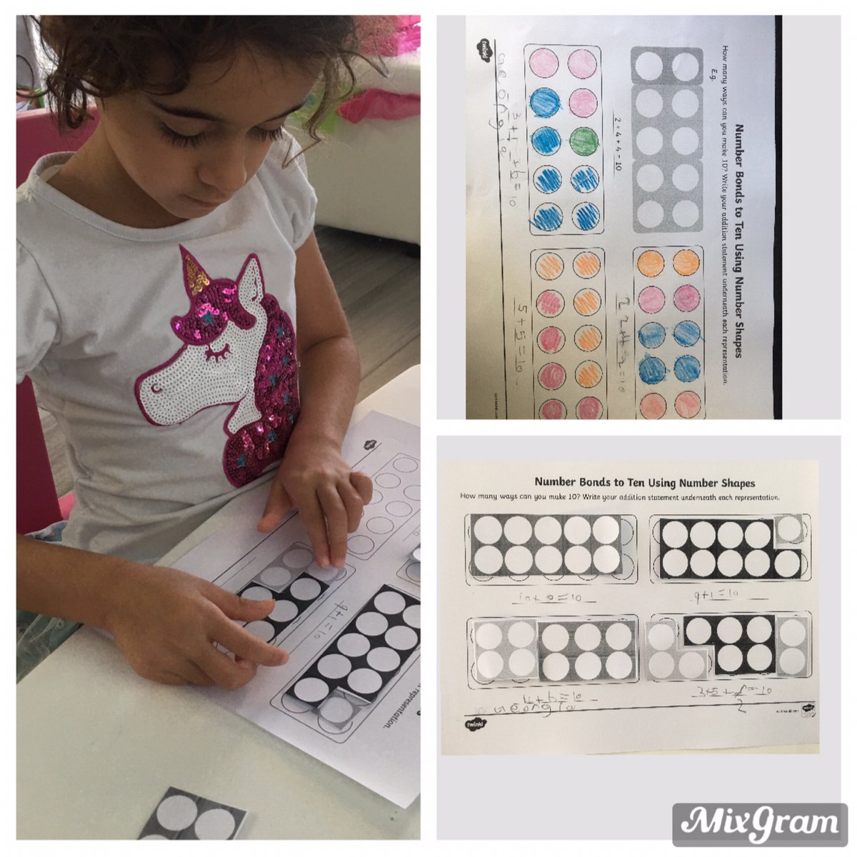 DBFFS2Blue's tweet photo. Practising our number bonds this week. I am so impressed with all of the learning taking place in your homes. #BeginsatDBF #InThisTogetherDubai https://t.co/DqQ0IUY5CC