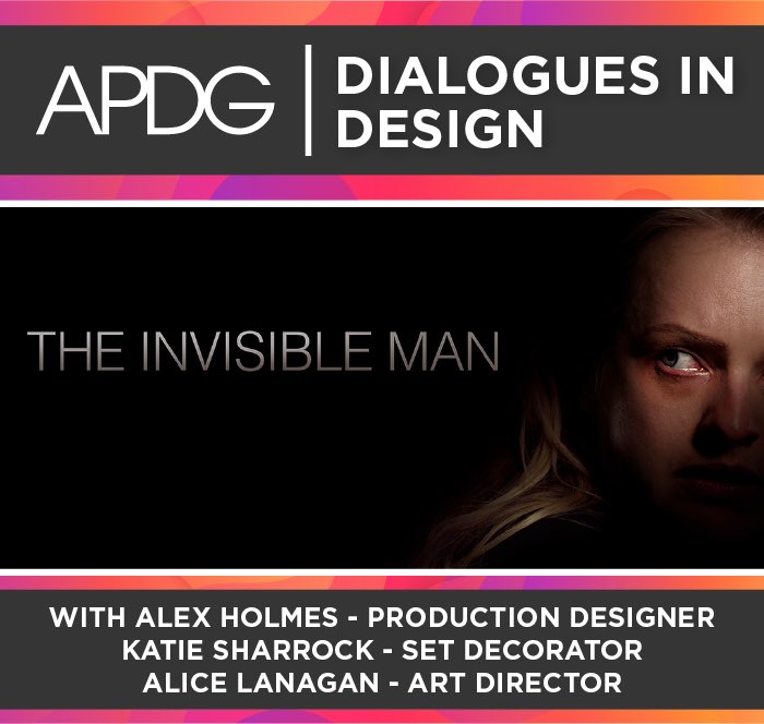 APDGuild's tweet image. Dialogues in Design tomorrow 7:30pm AEST with Alex Holmes, Alice Lanagan &amp;amp; Katie Sharrock. Join us as they discuss the design process to creating The Invisible Man. Register here: facebook.com/events/s/apdg-…