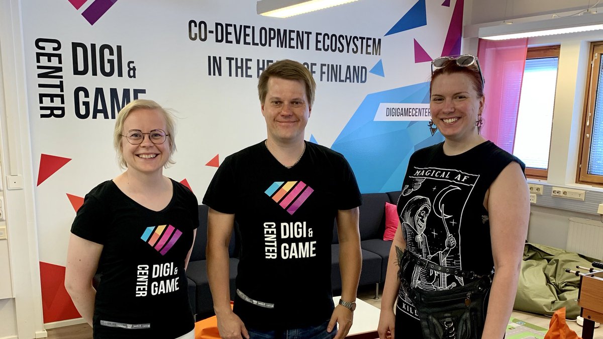 Jyväskylässä tutustuttiin tänään Digi &amp; Game Centerin tiloihin ja toimintaan. Kiitos esittelystä Hanna, Tuomas ja Kati! <a href="/ExpaJKL/">Expa</a> <a href="/JAMK_fi/">Jamk</a> #verkostoituminen #dgcjkl #designunion #jyväskylä #arvonlisäämuotoilusta #muotoilujohtaminen
