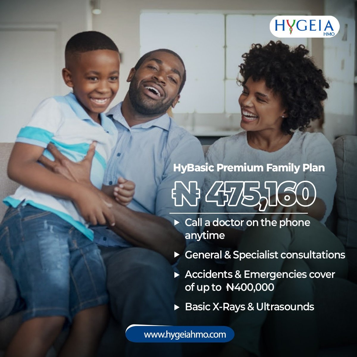 HygeiaHMO_'s tweet photo. Put your family on the right path by getting them access to quality healthcare.
_
Subscribe to the HyBasic Premium family plan for ₦475,160 per family of four.
_
Visit https://t.co/9eoPpiUf5o to get started.
#HyBasic #HyBasicFamily #Healthcare #HealthInsurance #Hygeiahmo https://t.co/KOiwjTGjxu