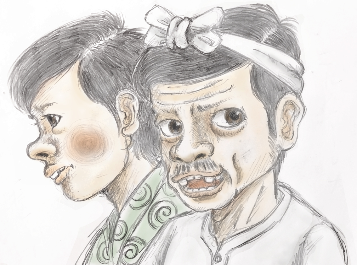 ざざっと鉛筆書きしてみた これでいいのだ 落書き イラスト アナログ絵 イソベタケシ Takeshi Isobeのイラスト