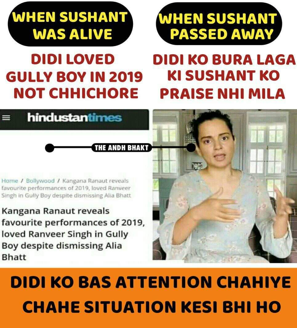 shankarravi014's tweet photo. DIDI aur kya chahiye @KillBillBride @KanganaTeam  farzy https://t.co/NzHocuuZig
