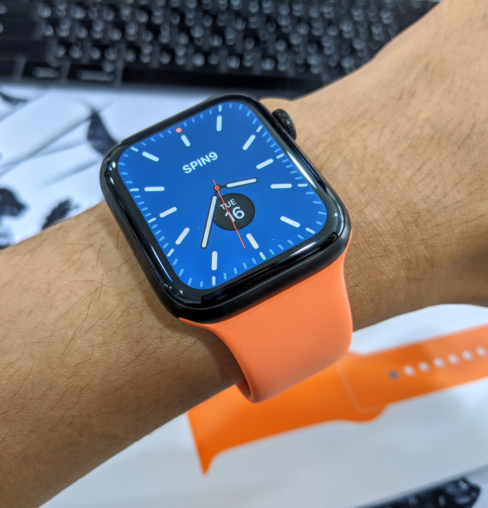 spin9 on Twitter "นี่คือสาย Apple Watch แบบ Sport Band สีใหม่ ชื่อสี