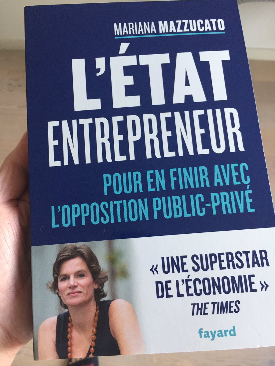 Thomas Porcher (@porcherthomas) on Twitter photo Fier d’avoir contribué à ce que ce livre soit (enfin) traduit en français. « L’Etat entrepreneur » de <a href="/MazzucatoM/">Mariana Mazzucato</a> est probablement le livre d’économie le plus important de ces derniers années. Ça sort chez @fayard en septembre! Fier d’avoir contribué à ce que ce livre soit (enfin) traduit en français. « L’Etat entrepreneur » de <a href="/MazzucatoM/">Mariana Mazzucato</a> est probablement le livre d’économie le plus important de ces derniers années. Ça sort chez @fayard en septembre!