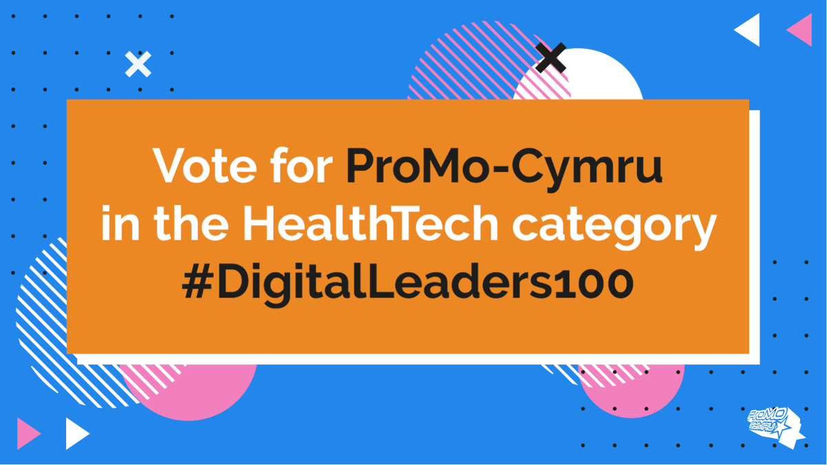 ProMo-Cymru's work with <a href="/PublicHealthW/">Public Health Wales</a> on designing a new digital approach to sexual health services has been nominated in the digital leaders 100 for Healthtech innovation. 

To vote for us visit: digileaders100.com/healthtech-inn…

#SocEnt 
#DigitalWales
#DigitalLeaders100