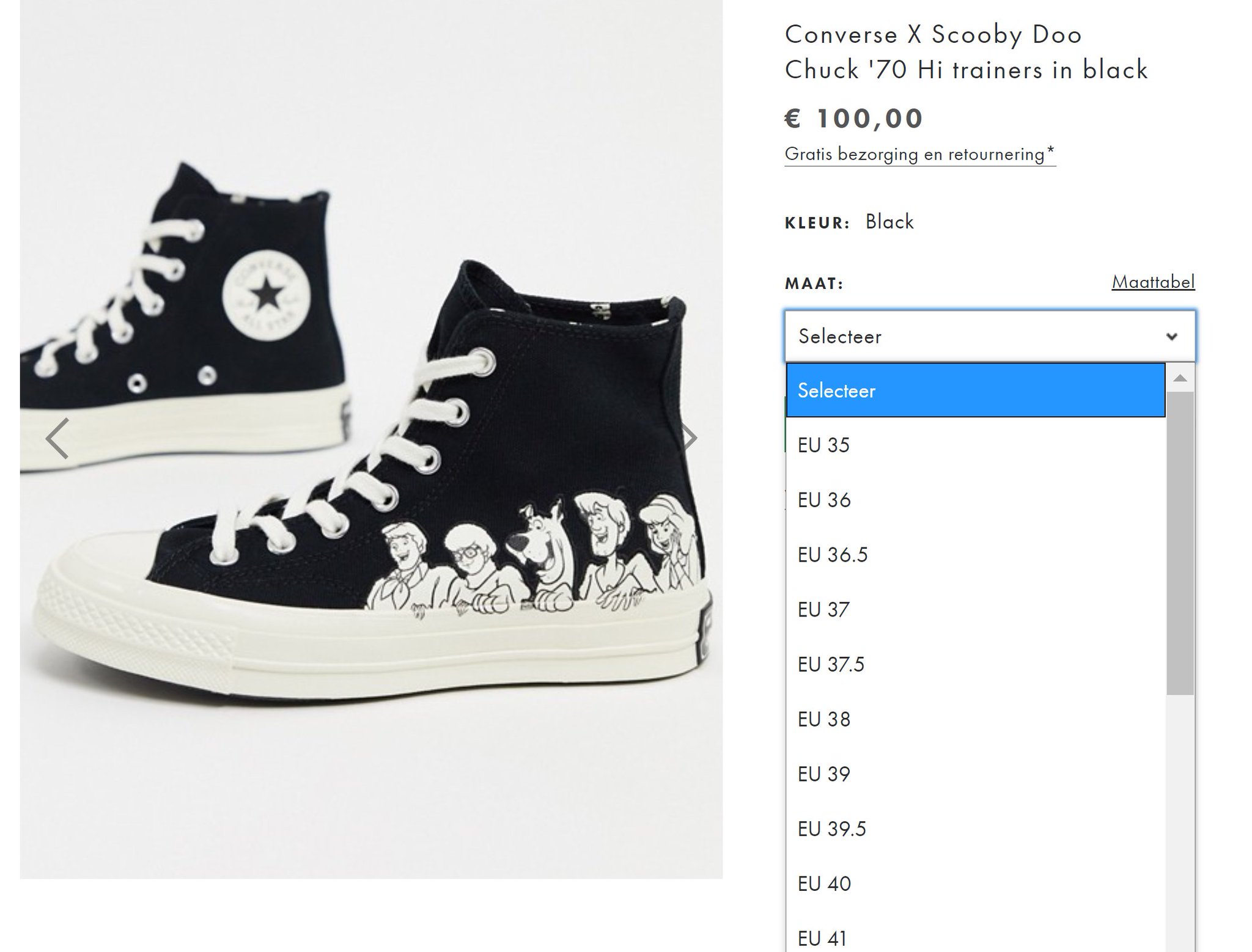 converse scooby doo 39