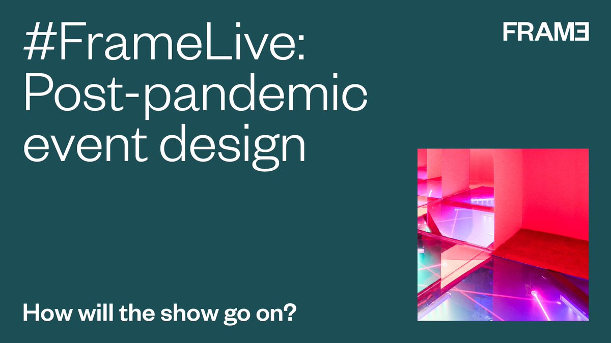 StufishStudio's tweet photo. How will the show go on? Join our upcoming #FrameLive post-pandemic event design talk
Join Stufish and Populous to discuss the future state of the events and entertainment industry on 16 June 2020 at 16.00 CEST. https://t.co/H8M0JjS8dF