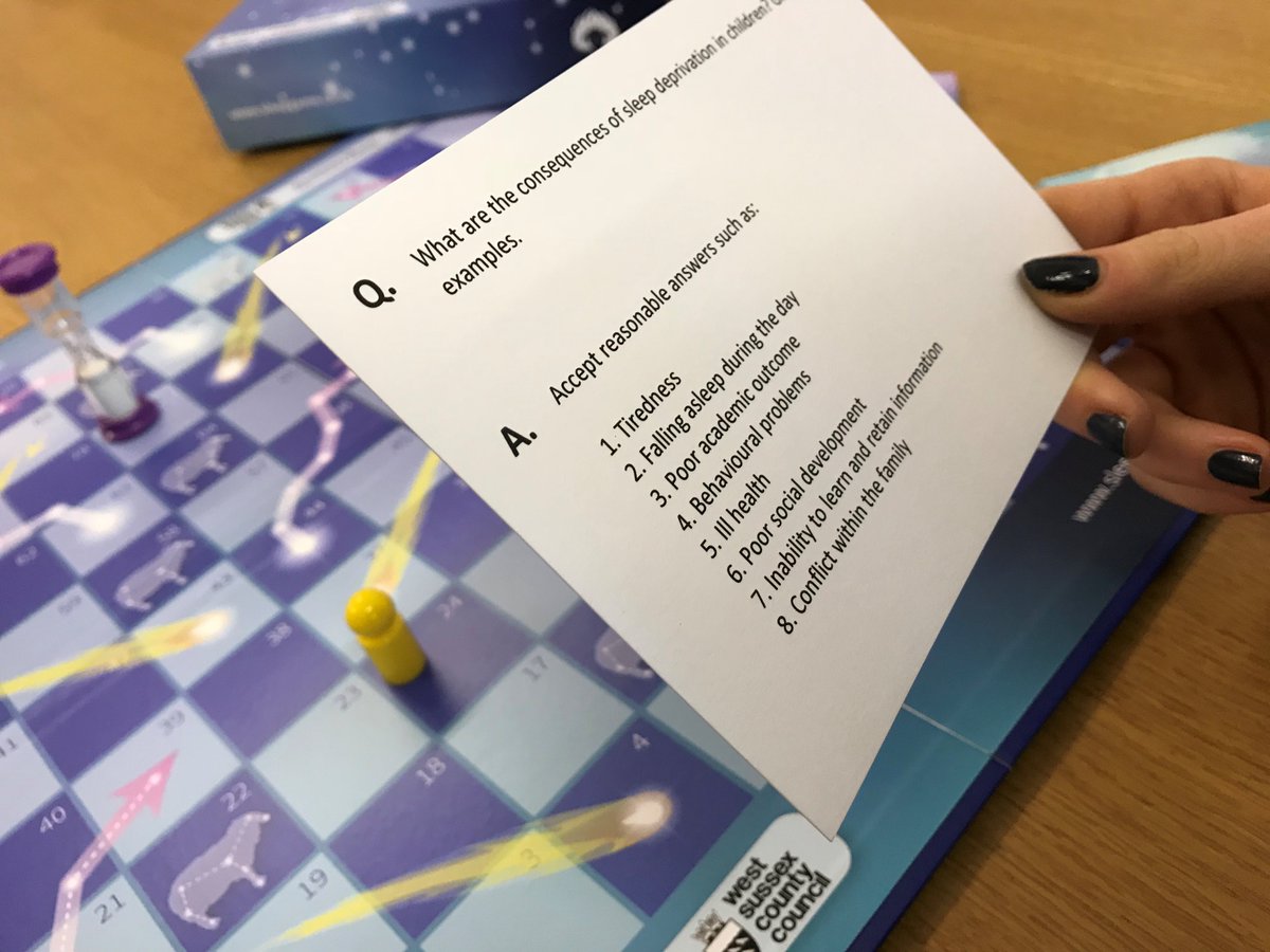 Lack of #sleep can impact children's #Health. Parents may feel helpless and ask for advice to #earlyyears professionals. Train staff about children sleep and support families with the Sleep Game sleepgame.co.uk